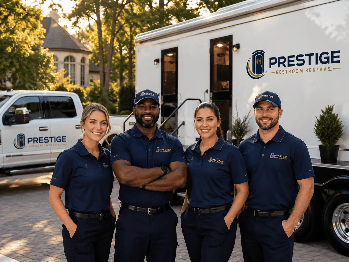 Trusted Luxury Portable Restrooms company in Otsego, MI